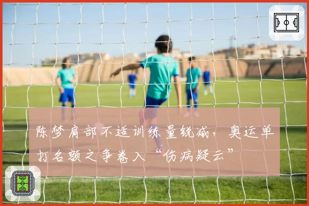 陈梦肩部不适训练量锐减,奥运单打名额之争卷入“伤病疑云”